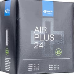 Schwalbe AV10AP Air Plus Inner Tube 24x1.50/2.40 Schrader - ETRTO 40/62-507