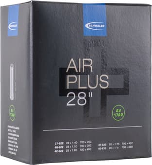 Schwalbe AV17AP Air Plus Inner Tube 28" Schrader - ETRTO 37/47-622/635