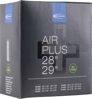 Schwalbe AV19AP Air Plus Inner Tube 29" Schrader - ETRTO 40/62-622
