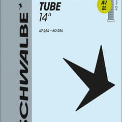 Schwalbe AV2L Inner Tube 14" Schrader - ETRTO 47/60-254