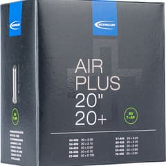 Schwalbe AV7AP Air Plus Inner Tube 20x2.10/2.80 Schrader - ETRTO 54/70-406