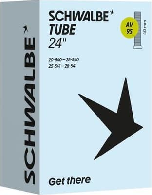 Schwalbe AV9S Inner Tube 24" Schrader - ETRTO 20/28-540/541