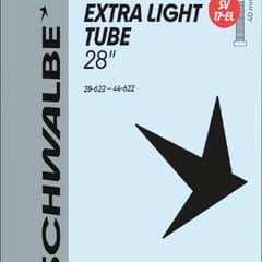 Schwalbe SV17-EL Extra Light Inner Tube 700C/28" Presta - ETRTO 28/44-622