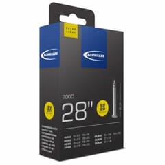 Schwalbe SV20 Extralight Extralong Inner Tube 28" 700x18/25 Presta 80mm - ETRTO 18/25-622/630