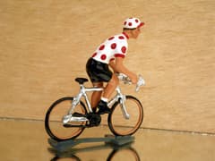 CBG Mignot Model Cyclist Polkadot Jersey Standing
