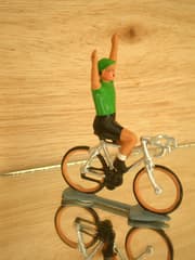 CBG Mignot Model Cyclist Green Jersey with Raised Arms