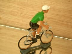 CBG Mignot Model Cyclist Green Jersey Standing