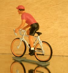 CBG Mignot Model Cyclist Tour of Italy Pink Jersey Standing