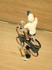 CBG Mignot Model Cyclist Tour of Germany White Jersey Drinking Bottle