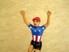 CBG Mignot Model Cyclist USA Jersey with Raised Arms