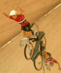 CBG Mignot Model Cyclist Luxembourg Jersey with Raised Arms