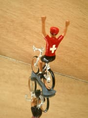 CBG Mignot Model Cyclist Swiss Jersey with Raised Arms
