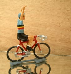 CBG Mignot Model Cyclist Belgium Jersey with Raised Arms