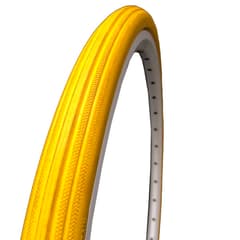 Greentyre Courier Solid Tyre Yellow 27x1 1/4 Internal Rim Width 16-18mm ETRTO 30-630