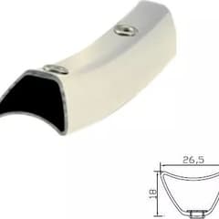 FRM XMD 309 Tubular Rim 26-inch 28H White