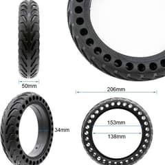 Olympique Honeycomb Solid Scooter Tyre 8.5x2.0-6.1/B34 for Xiaomi M365 / Pro - ETRTO 50-152