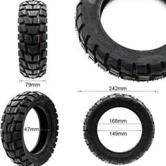 eWheel Offroad Tubeless Scooter Tyre 80/65-6 10x3 (255x80)