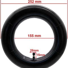 eWheel Inner Tube 10x3 Bent Schrader