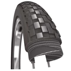 Hartex Cube Rigid Tyre 12 1/2 x 2 1/4 Gumwall Black - ETRTO 57-203