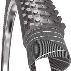 Hartex XTRA ACTION Gumwall Tyre 24x3.00 Black - ETRTO 76-507