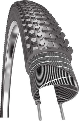Hartex XTRA ACTION Gumwall Tyre 24x3.00 Black - ETRTO 76-507