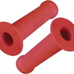 FRM BMX Control Kraton Rubber Grips Red Pair