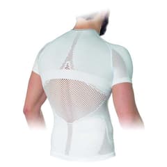 Outwet HCEP2 Short Sleeve Base Layer with Integrated Electrodes White S/M