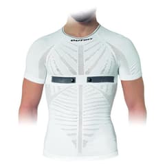Outwet HCEP2 Short Sleeve Base Layer with Integrated Electrodes White S/M