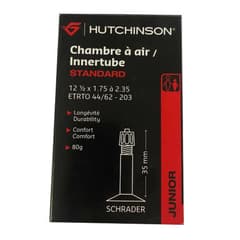 Hutchinson Standard Inner Tube 12 1/2x1.75/2.35 Schrader 35mm ETRTO 44/62-203