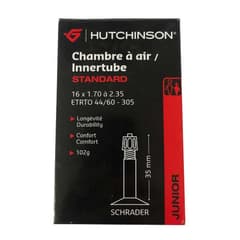Hutchinson Standard Inner Tube 16x1.70/2.35 Schrader 35mm ETRTO 44/60-305