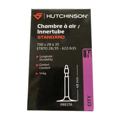 Hutchinson Standard Inner Tube 700x28/35 Presta 48mm ETRTO 28/35-622/635