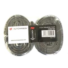 Pack of 2 Hutchinson Inner Tubes 700x28/35 Presta 48mm ETRTO 28/35-622
