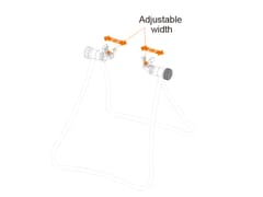 Ibera IBST2 Bike Holder 20 to 29 Inches