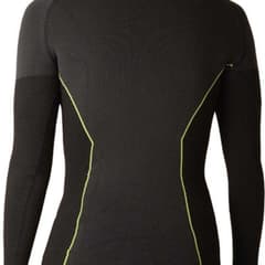 Outwet Islanda Long Sleeve Round Neck Base Layer Unisex Black L/XL