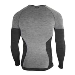 Outwet Islanda Merinos Long Sleeve Round Neck Base Layer Unisex Grey
