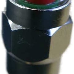 Olympique Schrader Valve Cap Pressure Indicator 4 Bar