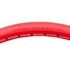 Greentyre Marathon Solid Tyre Red 700x35C Internal Rim Width 17-20mm ETRTO 35-622
