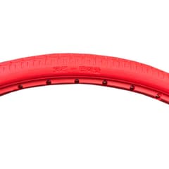 Greentyre Marathon Solid Tyre Red 700x35C Internal Rim Width 17-20mm ETRTO 35-622