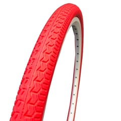 Greentyre Marathon Solid Tyre Red 700x35C Internal Rim Width 17-20mm ETRTO 35-622