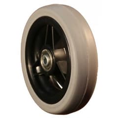 Greentyre Wheel with Marco Wide Solid Tyre Grey 5x1 125x30