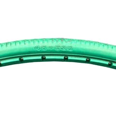 Greentyre Messenger Solid Tyre Green 700x40B 28x1 1/2 Internal Rim Width 26-28mm ETRTO 40-635