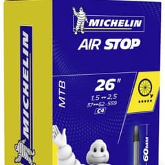 Michelin AirStop MTB Inner Tube 26x1.50/2.50 Presta 60 mm - ETRTO 37/62-559