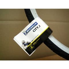 Michelin City J Rigid Tyre 600x35A Black White - ETRTO 37-541