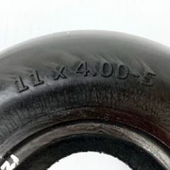 Greentyre MILLBURN Black Solid Tyre 11x4.00-5 - 84-85 mm Rim