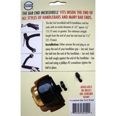 Mirrycle Bar End Bicycle Bell - Gold