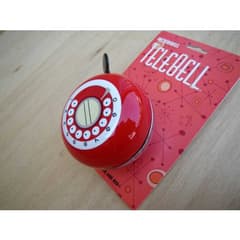Mirrycle Telebell Bike Bell Red