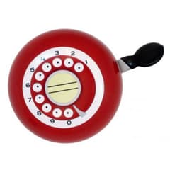 Mirrycle Telebell Bike Bell Red