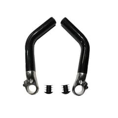 Tranz X Bar Ends 200mm 22.2mm Black