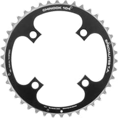 Spécialités T.A. Chinook 9 Speed 42T 104mm External Chainring, Silver