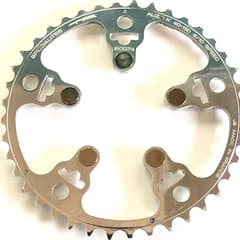 Spécialités T.A. Alize-K 9/10 Speed 40T 130mm Middle Chainring, Silver